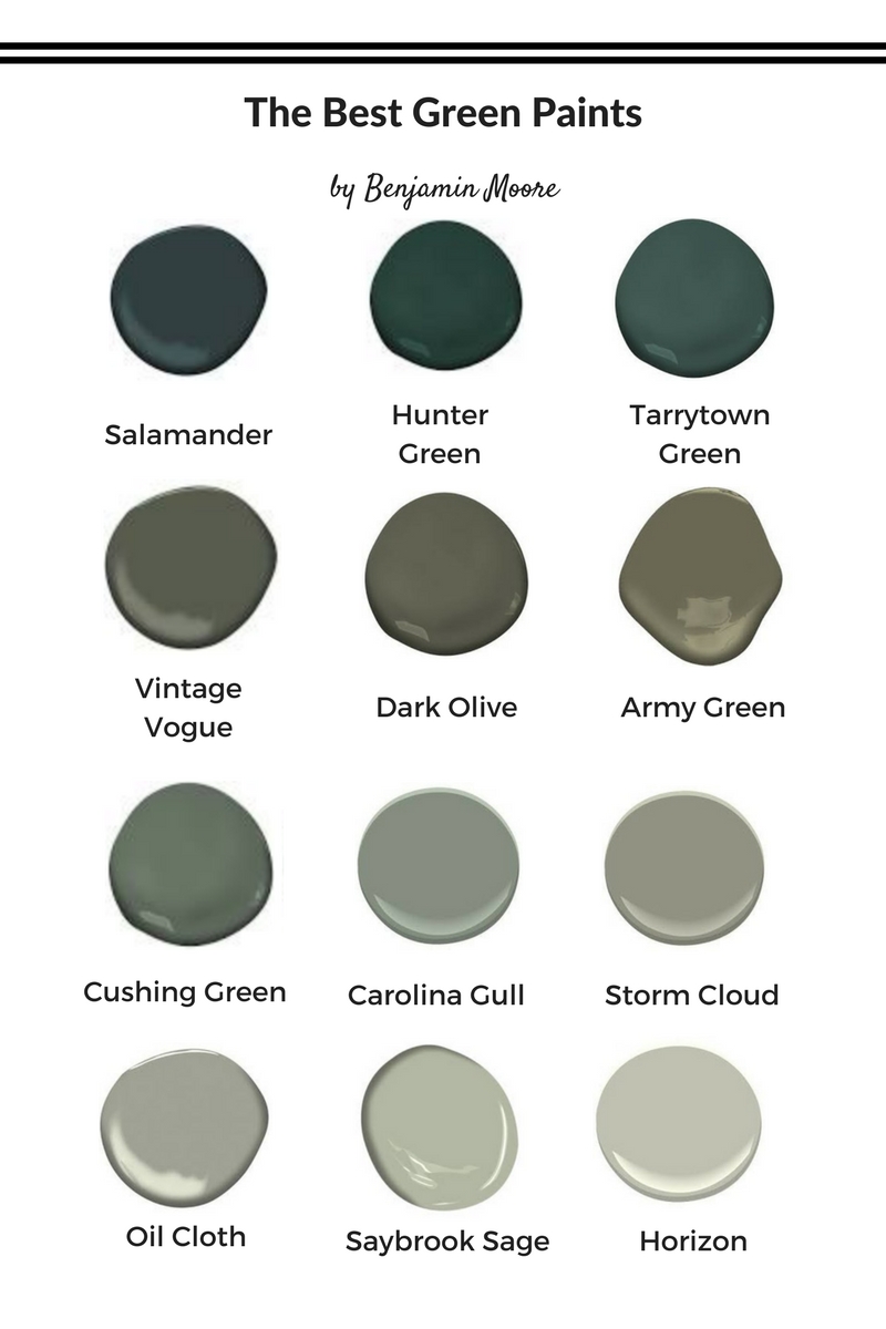 The Best Green Paints to Decorate With Now - Kristina Lynne
